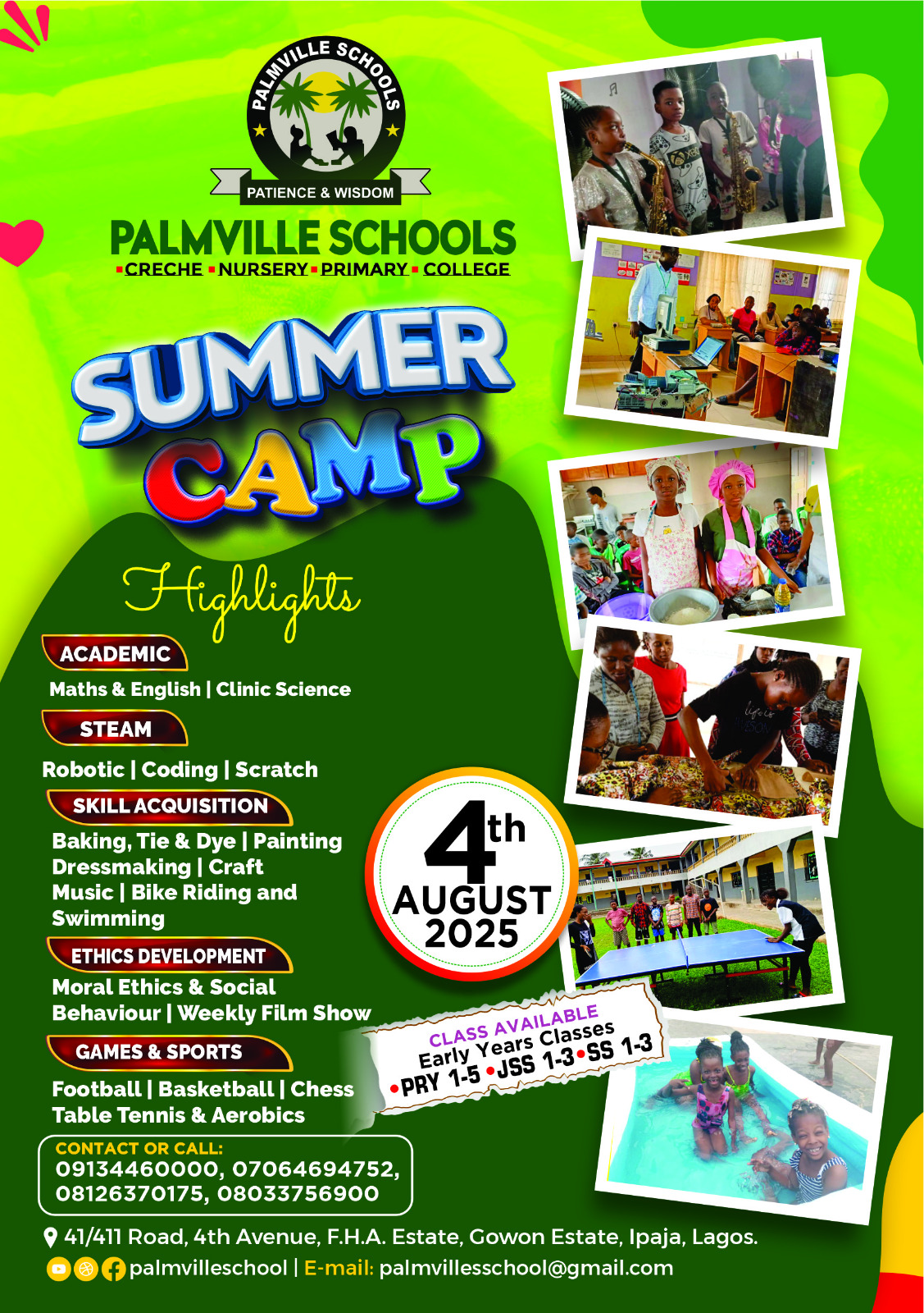 SUMMER CAMP 2025