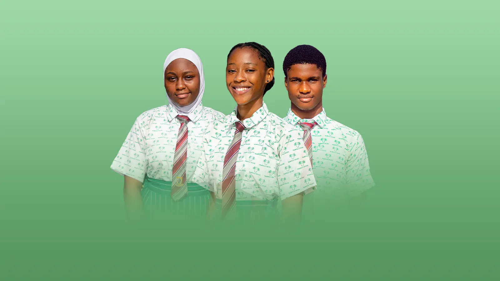 Palmville College secondary school students in uniform, Ipaja Lagos